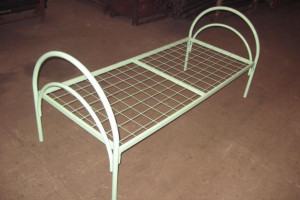 Металлические кровати во времянки крупным оптом