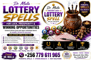 Instant Luck Lottery Spells for Lucky Numbers, Wealth, Prosperity & Winning Opportunities | Dr. Mulla +256 779 611 965